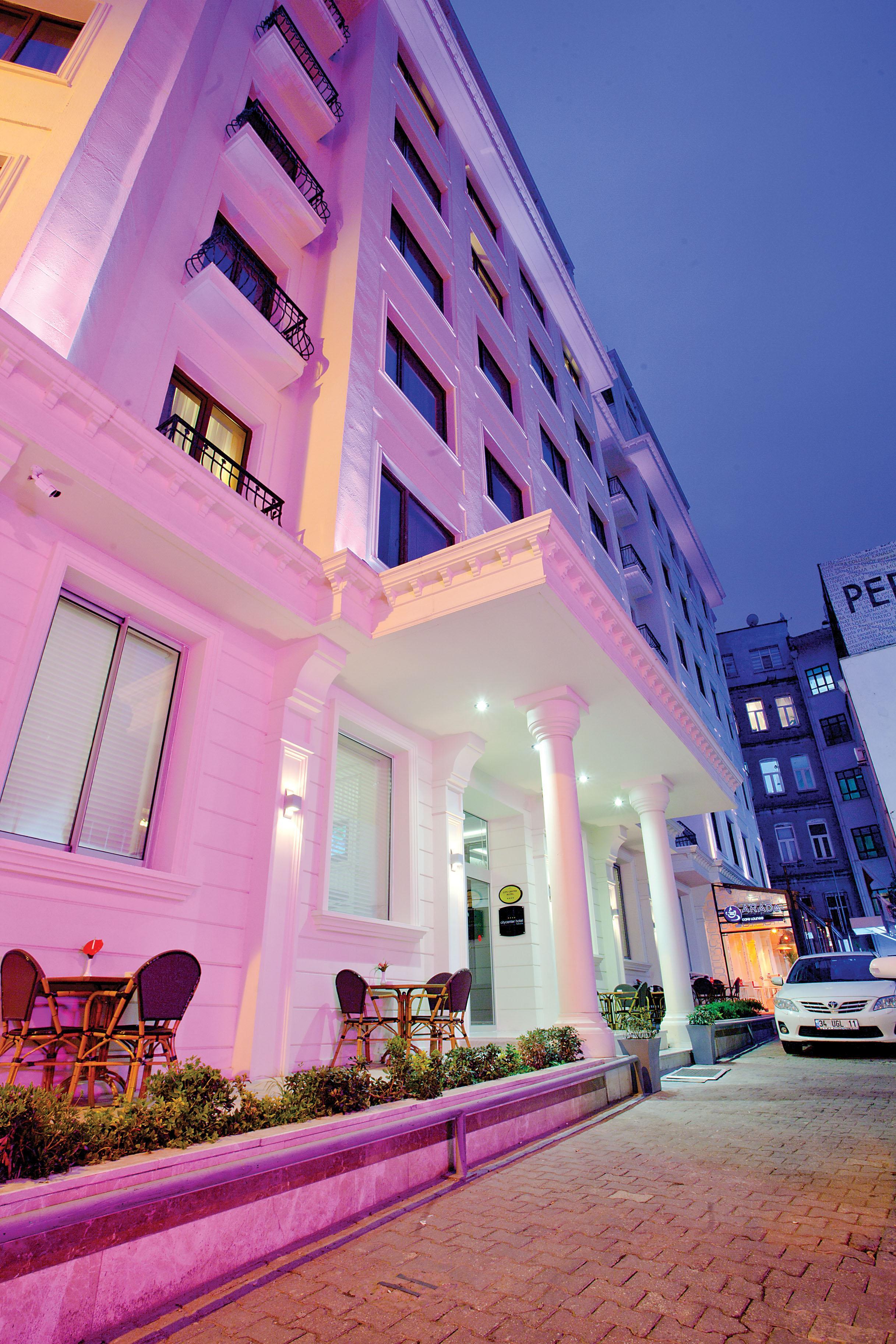 City Center Hotel Taksim Isztambul Kültér fotó