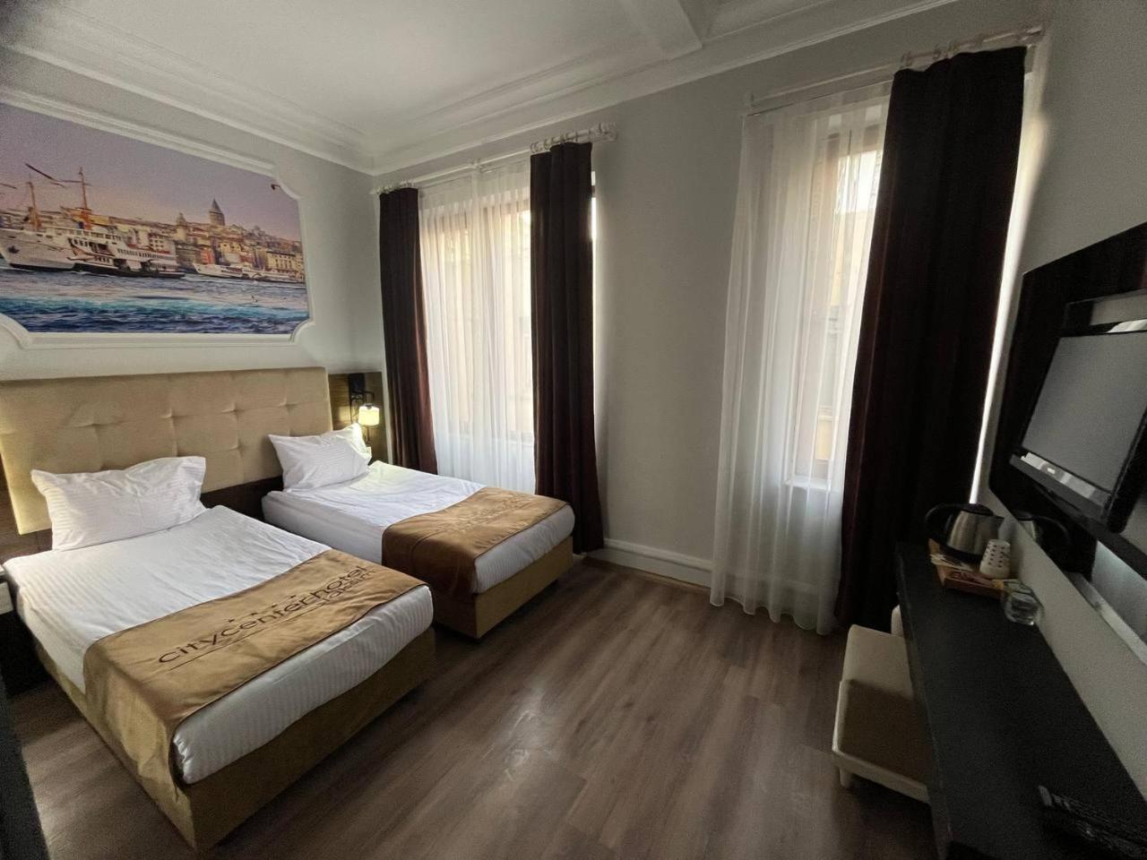 City Center Hotel Taksim Isztambul Kültér fotó